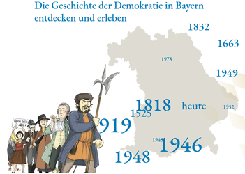 © Bayerischer Landtag, Screenshot der Ausstellungsseite